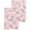 Pink, variant on Easter Bunny Kitchen Dish Towels for Drying Dishes Set of 3, Spring Purple Flower Rustic Rabbit Farmhouse Waffle Weave Microfiber Hand Tea Bathroom Towels Quick Dry & Absorbent Towel 12x12