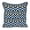 Multi-color, variant on Parkland Collection Transitional Geometric Blue Square 20" x 20" Pillow