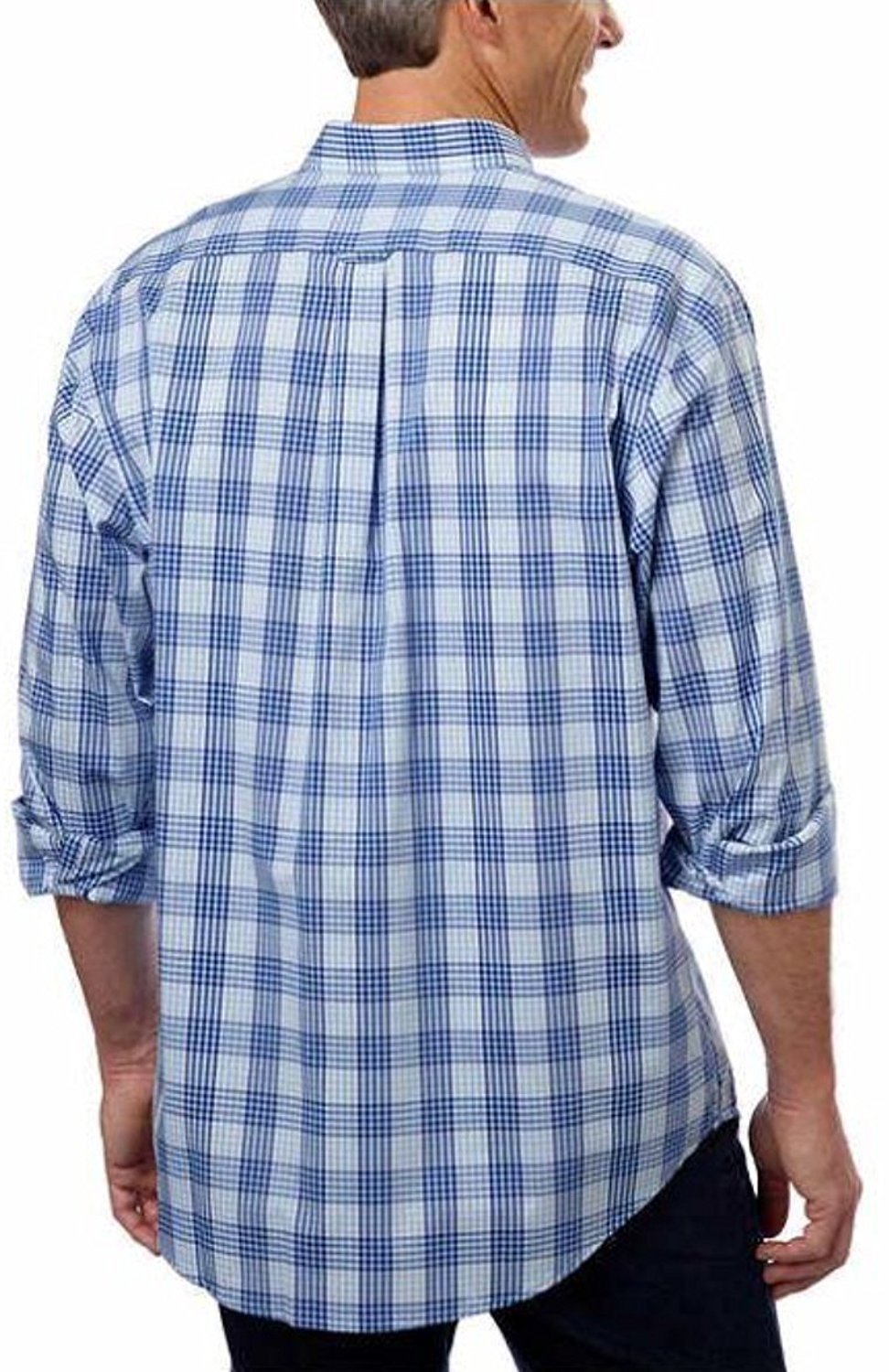 izod non iron stretch long sleeve shirt