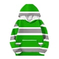 thumbnail image 4 of Milgrthf Stripes Hoodies for Tween Girls Color Block Casual Long Sleeve Y2k Fall Sweatshirts with Pocket Green 4 Years, 4 of 4