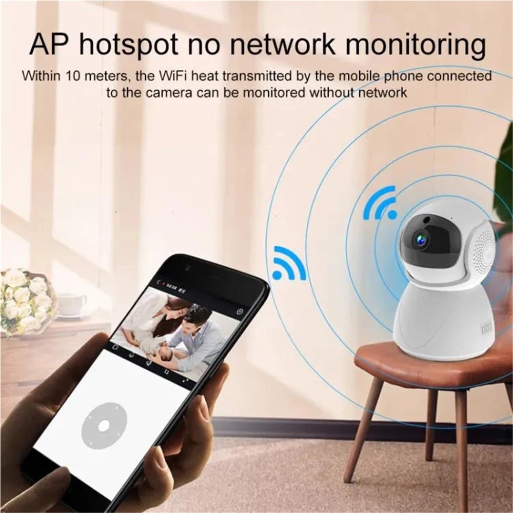 1080P HD Wireless Wifi Camera Smart Wireless Indoor IP Camera Security Surveillance CCTV PTZ Camera Baby Monitor