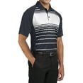 thumbnail image 4 of Mafoose Men's Dry Zone Sublimated Stripe Polo Black 2X-Large, 4 of 5