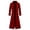 a-Red343101, variant on Men's Coat Gothic Steampunk Long Trench Coat Solid Color Long Sleeve Stand Collar Jacket With Metal Buttons For Casual Daily Wear Versatile Outerwear