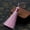 4# pink, variant on U8MO 8cm Ice Silk Tassel Trim Key Chian Pendant Jewelry Making DIY 28 Colors Option-26# deep pink