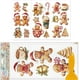 thumbnail image 1 of 3 láminas de calcomanías de hombre de jengibre para decorar muebles (30 x 15 cm). También disponibles calcomanías navideñas para tazas de café., 1 of 9