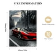 thumbnail image 2 of Acheng Sports Car Canvas Wall Art Framed Supercar Painting Picture Racing Car Garage Wall Decor Black and White Themed Modern Canvas Prints for Men Bedroom Office 16x20 in, 2 of 5