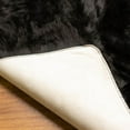 thumbnail image 2 of Super Area Rugs Glam Solid Print Shag Area Rug, 3' x 5', 2 of 7
