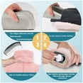 thumbnail image 4 of Calentador de pies sin electricidad, bolsa de agua caliente grande de 2 litros para pies, botella calentadora de pies 2 en 1 para mujeres/hombres/adultos, almohadillas térmicas para pies súper suaves, 4 of 5