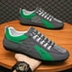 thumbnail image 4 of Zapatos de hombre de primavera y verano, zapatos de lona transpirables, zapatos blancos de moda para todos los partidos, zapatillas de deporte sin cordones, 4 of 6