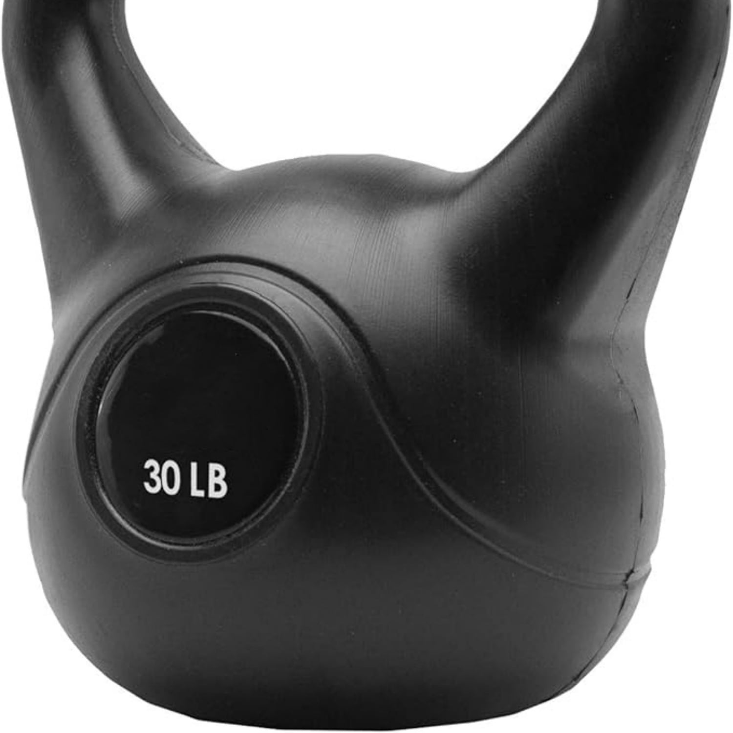 Vinyl Plastic Kettlebell from 10, 15, 20, 25, 30, and 35 lbs
