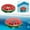 Watermelon Red, variant on Jumbo 4-Foot Pool Floatie - Oversized Inflatable Tube for Swimming, Party Water Toys, Summer Relaxation - Fun Floating Raft for Pools, Lakes & Oceans
