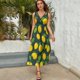 thumbnail image 5 of Delicious Lemon Vestido Sin Mangas , Vestidos De Lujo Para Ocasiones Oficiales, 5 of 5