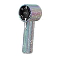thumbnail image 1 of Ventilador portátil de mano recargable por USB con pantalla digital LED, ajustable a 190 degree De colores, 1 of 9