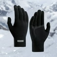 thumbnail image 2 of Mens Womens Gloves Gloves Winter Gloves Women's And Men's Winter Warm Knit Winter Gloves Knitted Gloves Finger Gloves With Elastic, 2 of 7