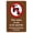 Warning Sign 6, variant on This Property Protected by Cameras and Attack Dogs Sign 8"x12" - Security Metal Wall Decor for Business Office Yard Street Road Home Caution