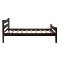 thumbnail image 3 of Twin Size Wood Platform Bed with Headboard and Wooden Slat Support, 3 of 7