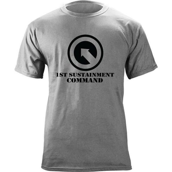 Army 1st Sustainment Command Subdued Veteran T-Shirt