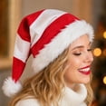 thumbnail image 4 of LNZGNM Christmas Hat for Men Women, Festive Holiday Theme, Cozy and Warm for Christmas Parties, Family Gatherings, and Holiday Photos, Easy to Match with Outfits,B(One Size), 4 of 7