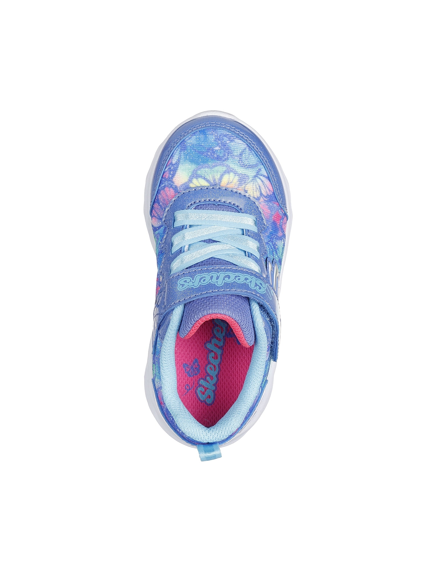 Skechers Little & Big Girls Coastline Flutter Fly Athletic Sneaker