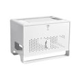 thumbnail image 3 of WeiLaiKeQi Router Storage Box Multipurpose Cable Management for Living Room Office Home White, 3 of 9