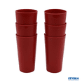 thumbnail image 2 of Set de Vasos de Polipropileno de 16 Oz. /  6 piezas color Rojo, 2 of 8