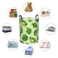thumbnail image 4 of Goofa Broccoli 3 Printed Circular Hamper,Laundry Basket with Handles,Storage Baskets Foldable,Large Capacity Laundry Hamper-Small, 4 of 6