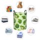 thumbnail image 4 of Balery Broccoli 3 Cesta de ropa redonda con asas, impermeable, independiente, para ropa, juguetes, dormitorio y familia-Medium, 4 of 6