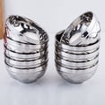 thumbnail image 2 of Visland Stainless Steel Reusable Double Wall Insulated Non-slip Bowl Kitchen Tableware, 2 of 6