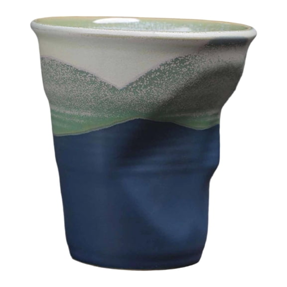 Pitycbo Ceramic Coffee Mug 250ml Indoor Outdoor Home Household Gift Tea Cup Drinking Cup Blue