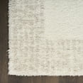 thumbnail image 4 of Nourison Pacific Shag 7'10" x 9'10" Ivory Beige Shag Indoor Rug, 4 of 9