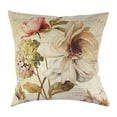 thumbnail image 1 of HEVIRGO Flora Pillowcase Soft Decorative 45x 45CM Flower Cushion Case for Sofa, 1 of 10