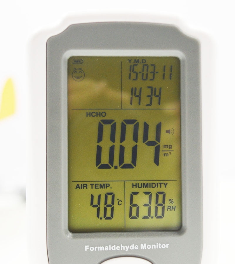 TECHTONGDA Formaldehyde Monitor Air Quality Monitor Home Air Quality Particle Detector Handheld High-Precision Formaldehyde Detector