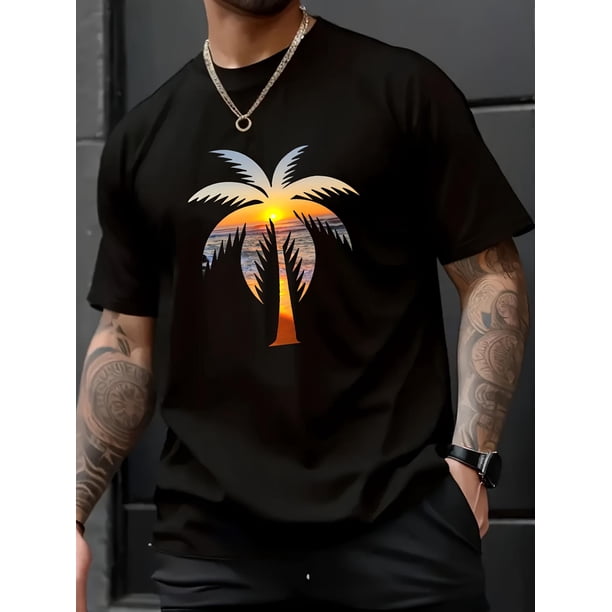 Camiseta informal de cuello redondo de algodón puro con estampado de letras para hombre, ideal para adultos, hombres, mujeres, adolescentes y jóvenes.