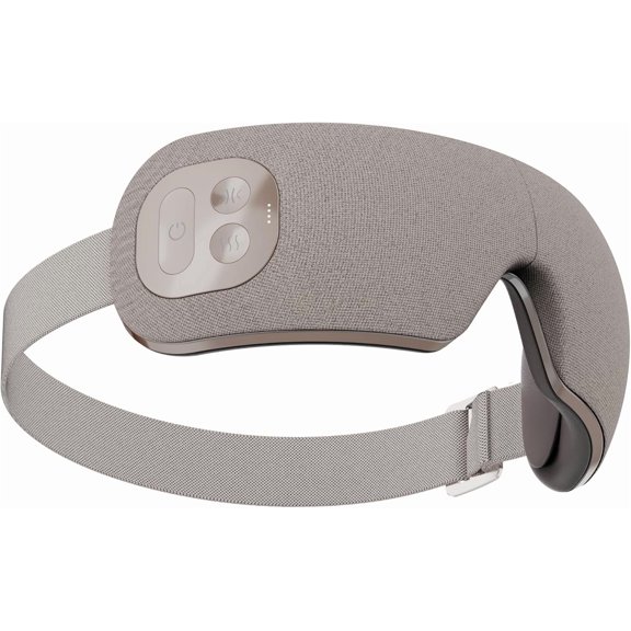 ibreo MG 3 Eye Massager for Migraine Relief, Heat, Temple Massage, Air Compression and Bluetooth Music Streaming Eye Strain Care Mask Relaxation