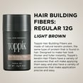 Toppik Hair Building Fibers Light Brown 12g