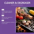 thumbnail image 5 of Fast-Acting Heavy-Duty Grill Degreaser Spray, BBQ Grill Cleaner Spray for Outdoor Grills, Heavy Duty Degreaser Cleaner for Grease, Oil, Burnt Food, Oven, Kitchen, Stainless Steel Surface (2PCS), 5 of 7