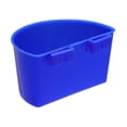 thumbnail image 4 of Uxcell Mini Bird Feeder Cage Cups Pigeon Water Bowl Large Feeding Sand Cup Hanging Container, Blue 2 Pack, 4 of 5