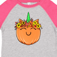 thumbnail image 4 of Inktastic Pumpkin Unicorn for Halloween and Thanksgiving Boys or Girls Toddler T-Shirt, 4 of 5