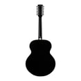 thumbnail image 2 of Guitarra Acústica Eléctrica Ibanez AJ7012M1E Negro Brillante, 2 of 9