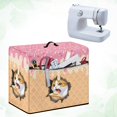 thumbnail image 4 of HELLHERO Ice Cream Cat Design Cone Sewing Machine Protector with Storage Pocket and Carrying Handle Easy to Replacement and Clean Elastic Protective Cover, 4 of 8