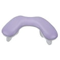 thumbnail image 4 of HILABEE PU Leather U Shape Arm Rest Comfortable Nail Hand Pillow Breathable for Home DIY Violet, 4 of 9