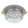 thumbnail image 3 of Bgsha Barbecue Compact 12.6 Portable au Charbon : Parfait pour le Camping et les Aventures BBQ!, 3 of 9