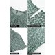 thumbnail image 4 of Lucakuins - Vestidos largos casuales de verano para mujer, cuello redondo, manga corta, estampado floral, estilo bohemio, 4 of 5