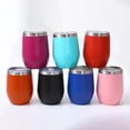thumbnail image 1 of Sentmoon Tasse Gobelet Tasses Cadeaux pour Femmes Tasse 12oz Double Couche sous Vide Petite Chope de Bière Mini en Forme de U Tasses en Acier Inoxydable, 1 of 7