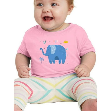 

Funny Kiddie Elephant Art T-Shirt Infant -Image by Shutterstock 6 Months