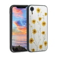 thumbnail image 1 of Compatible with iPhone XR Phone Case, Yellow-Flowers-297 Case Men Women, Flexible Silicone Shockproof Case for iPhone XR, 1 of 1
