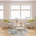 thumbnail image 3 of Circle Round Shaggy Rug Living Room Bedroom Carpet Floor Fluffy Mat Anti-Skid, 3 of 6