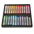 thumbnail image 2 of 24 Colors Soft Pastel Set Soft Dry Pastel Artist Chalk Pastel Sticks for Office School Art Drawing Painting Supplies, 2 of 5