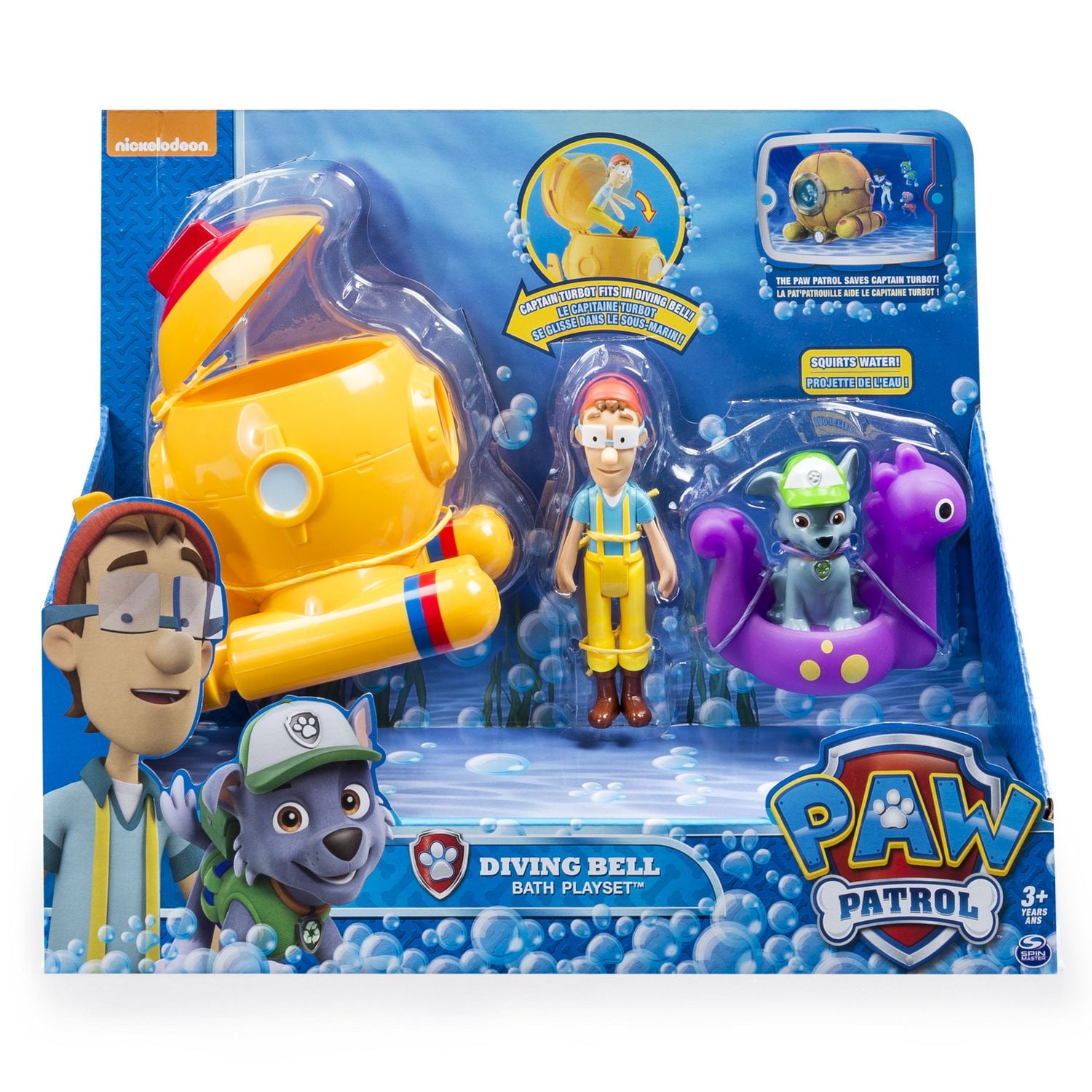 PAW Patrol Captain Turbot Bath Playset