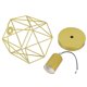 thumbnail image 5 of Iron Lampshade Nordic Stylish Postmodern Metal Cage Lampshade Ceiling Lampshade Metal Lamp Cover for Hallways, 5 of 5